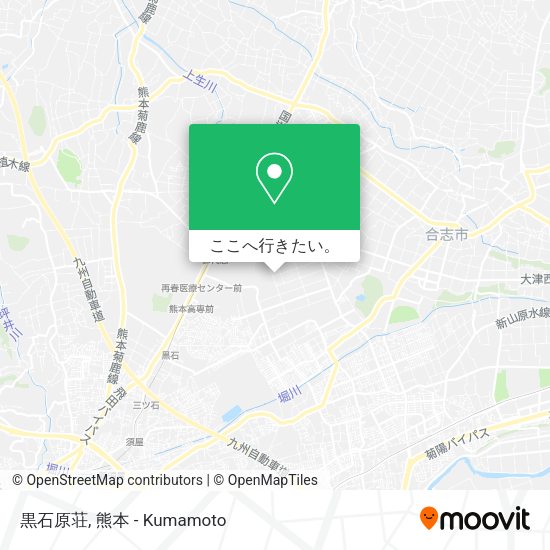 黒石原荘地図