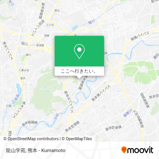 龍山学苑地図