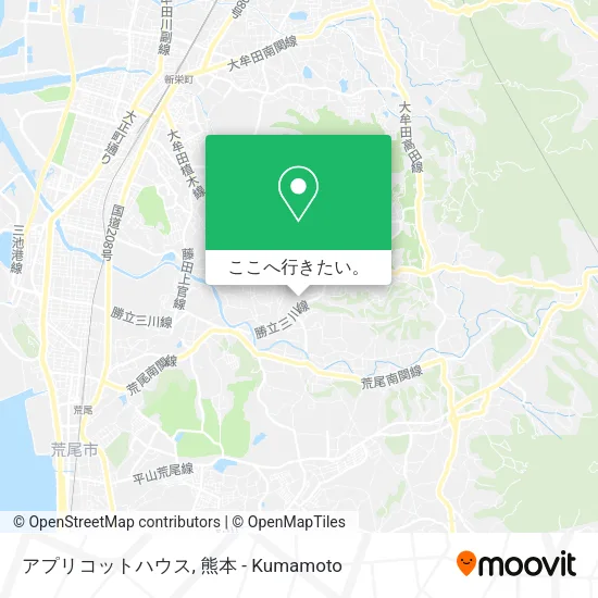 アプリコットハウス地図