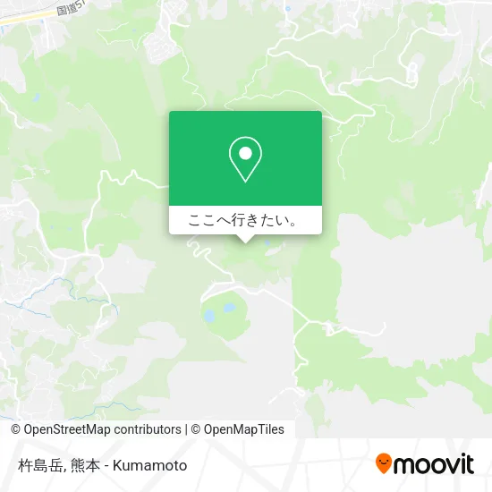 杵島岳地図