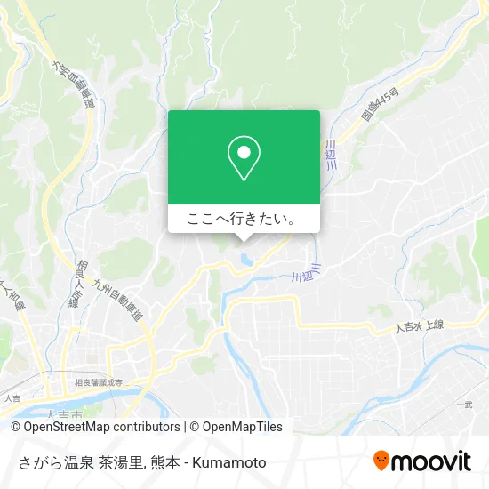さがら温泉 茶湯里地図