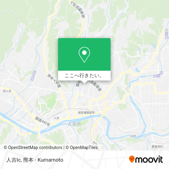 人吉Ic地図