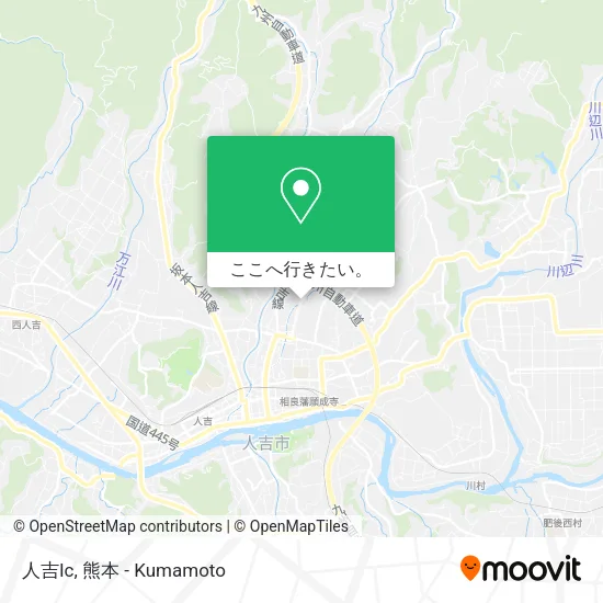 人吉Ic地図