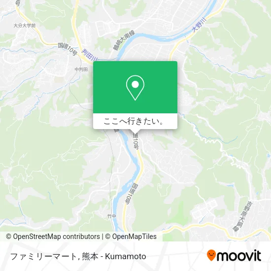 ファミリーマート地図