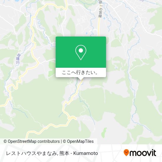 レストハウスやまなみ地図