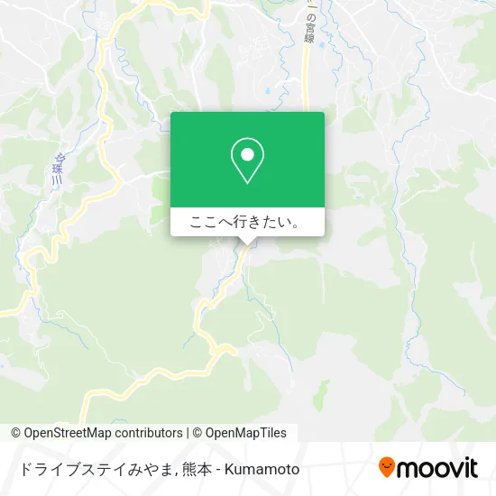 ドライブステイみやま地図