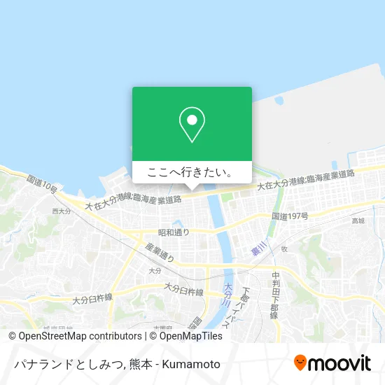 パナランドとしみつ地図