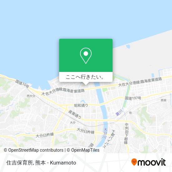 住吉保育所地図