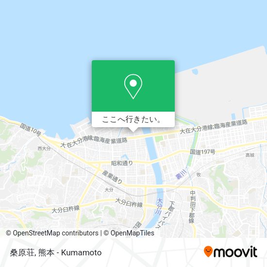 桑原荘地図