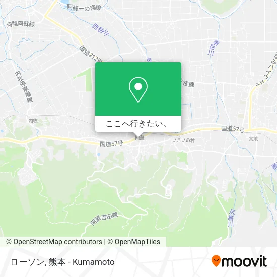 ローソン地図