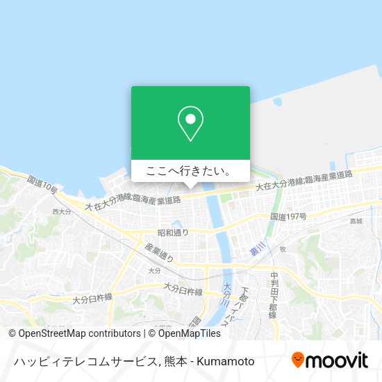 ハッピィテレコムサービス地図