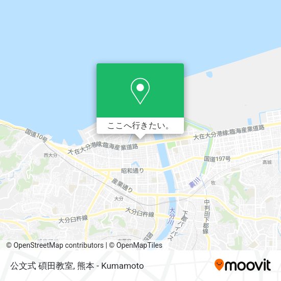 公文式 碩田教室地図