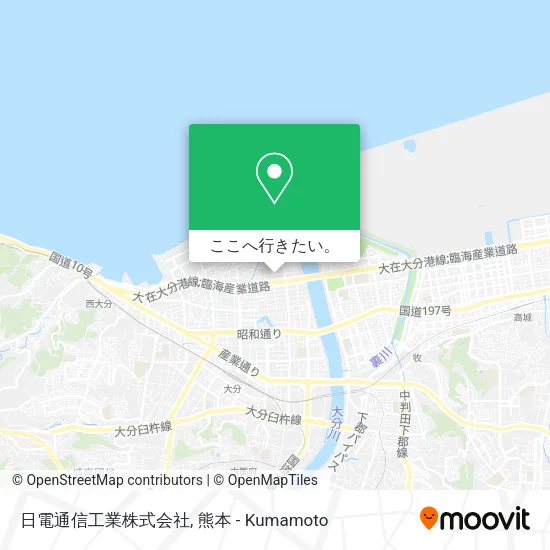 日電通信工業株式会社地図