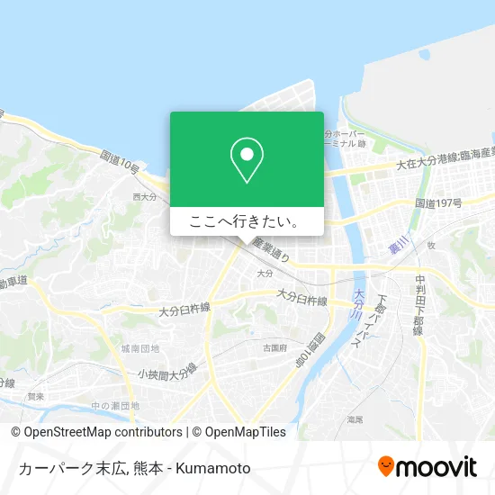 カーパーク末広地図