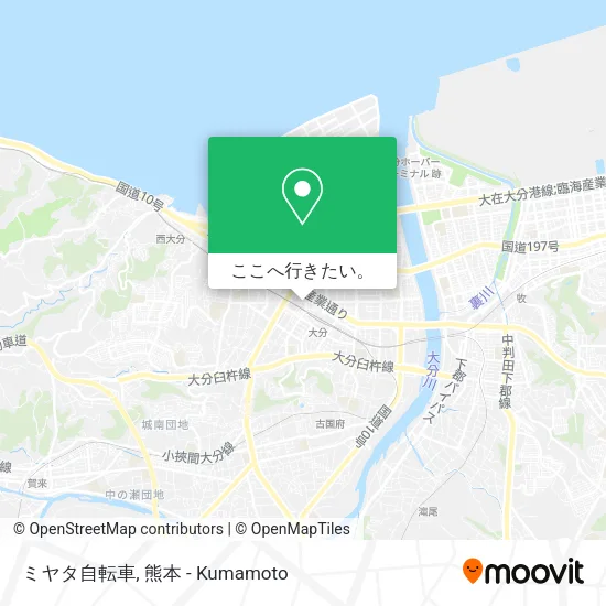 ミヤタ自転車地図