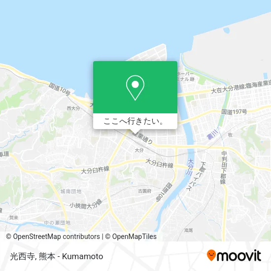 光西寺地図