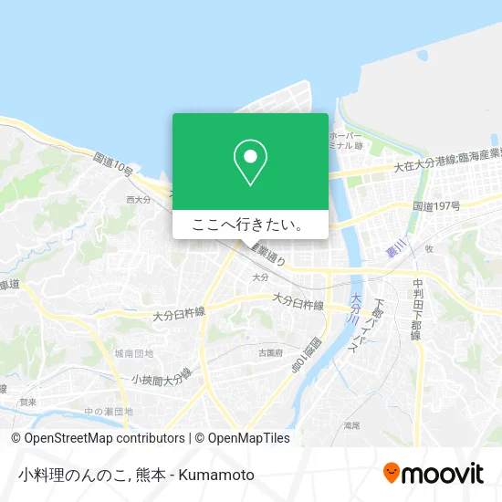 小料理のんのこ地図