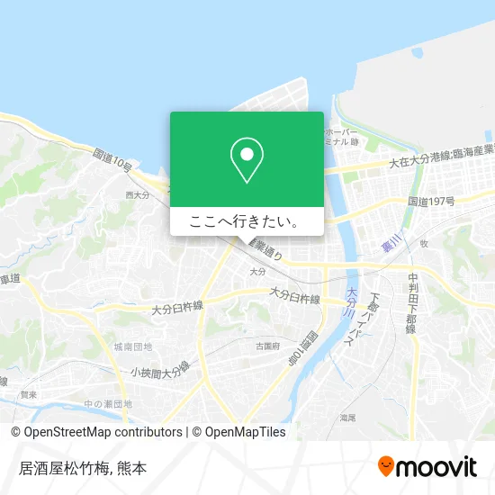 居酒屋松竹梅地図