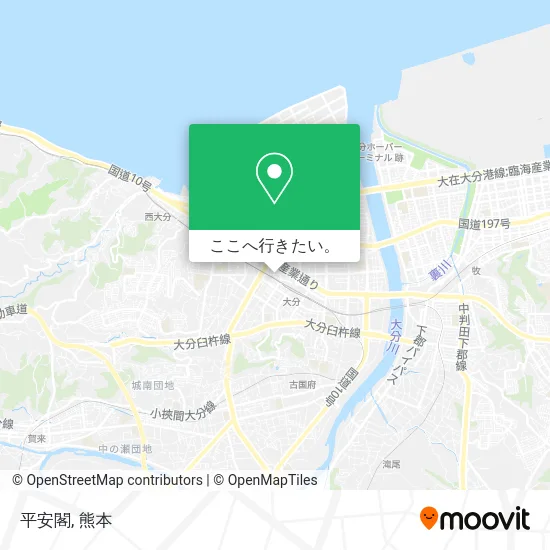 平安閣地図