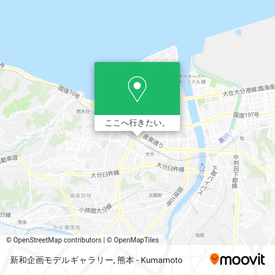 新和企画モデルギャラリー地図