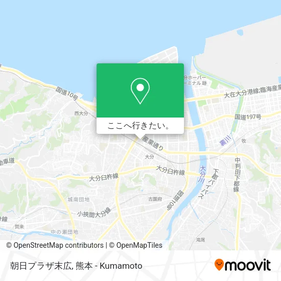 朝日プラザ末広地図