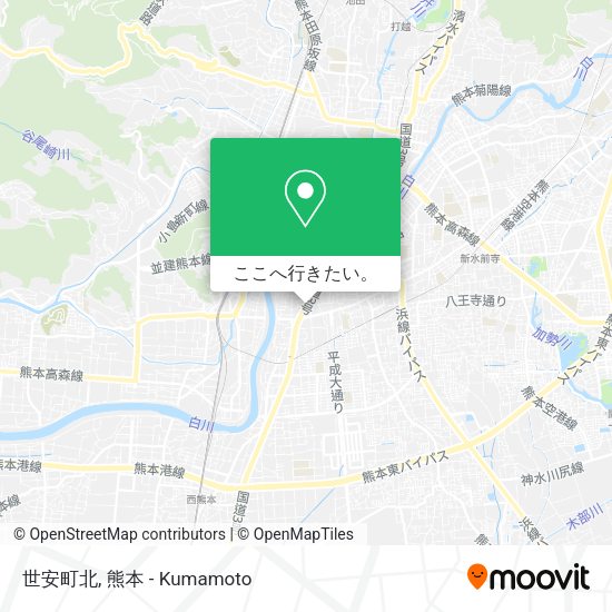 世安町北地図