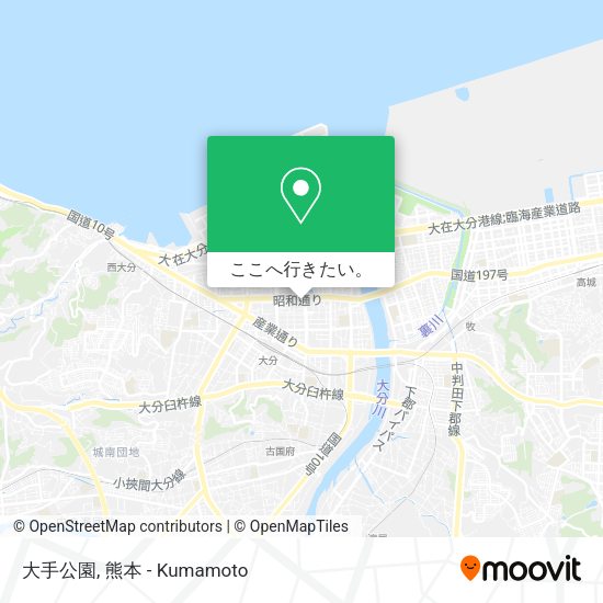 大手公園地図