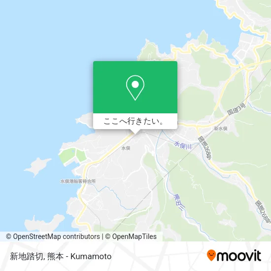 新地踏切地図
