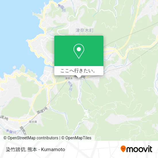染竹踏切地図