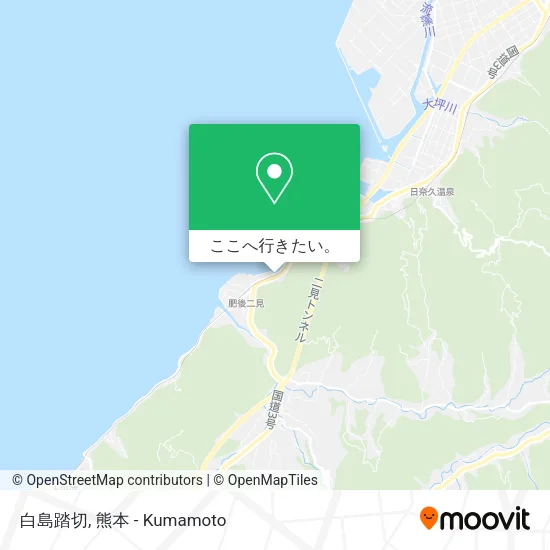 白島踏切地図