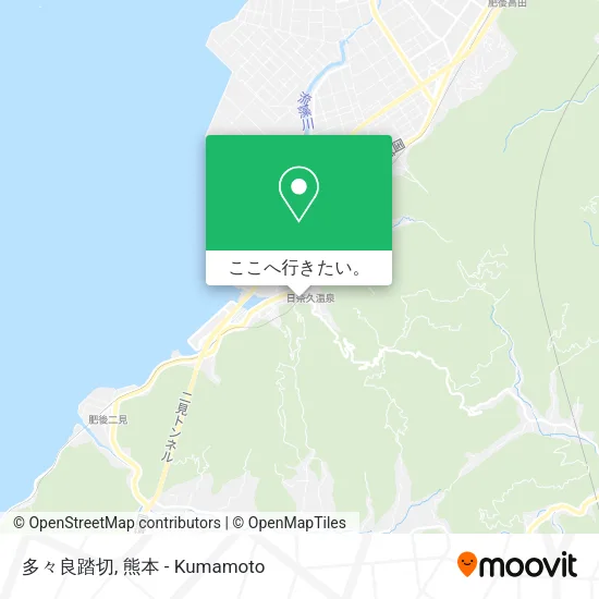多々良踏切地図