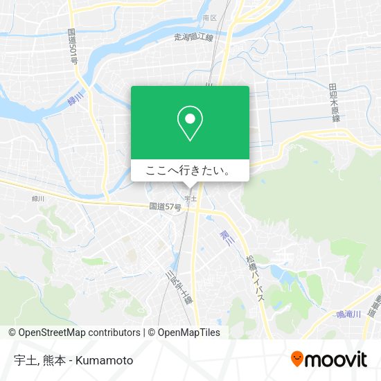 宇土地図