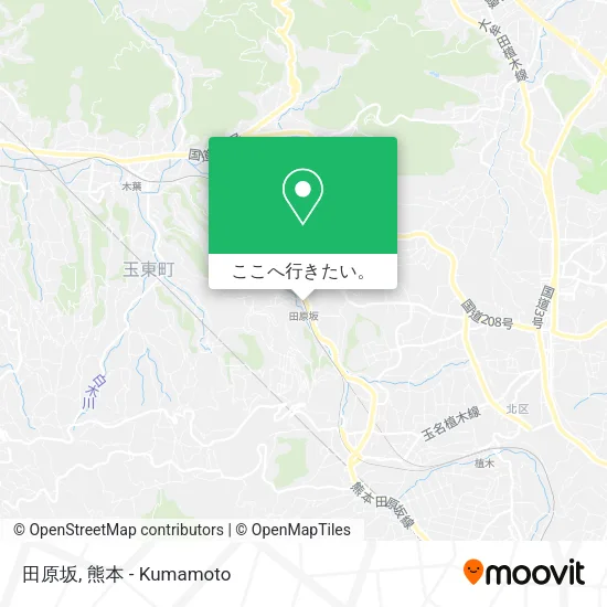 田原坂地図