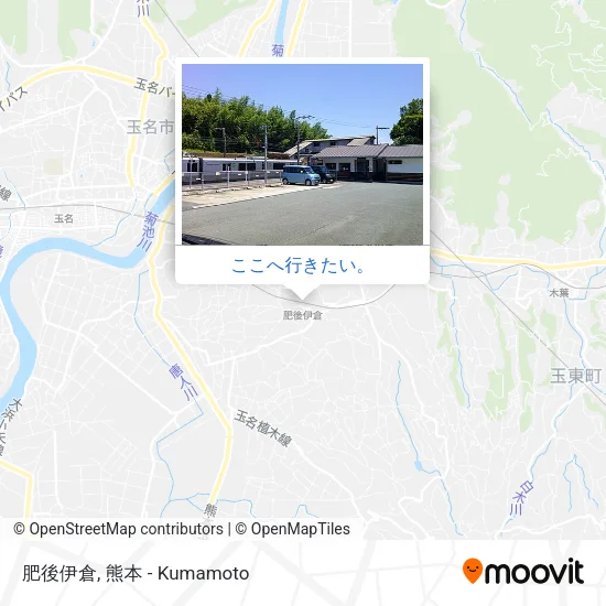 肥後伊倉地図