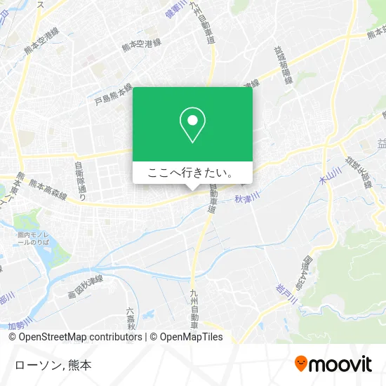 ローソン地図