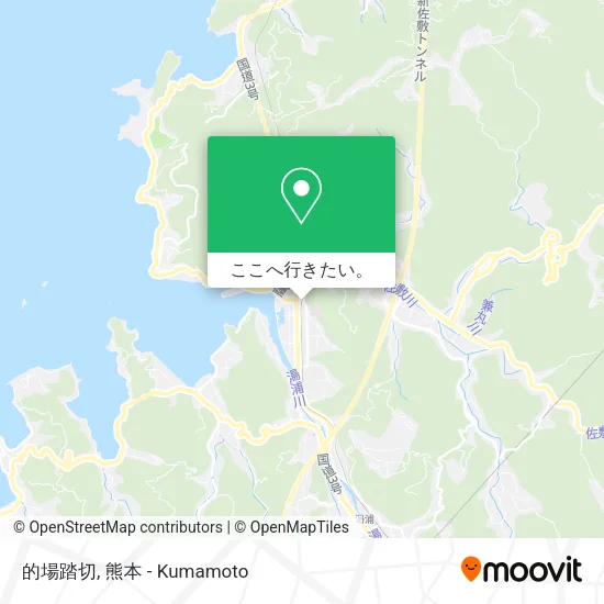 的場踏切地図