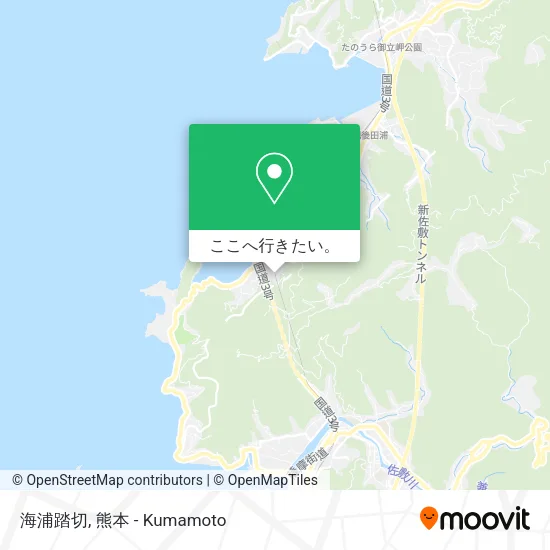 海浦踏切地図