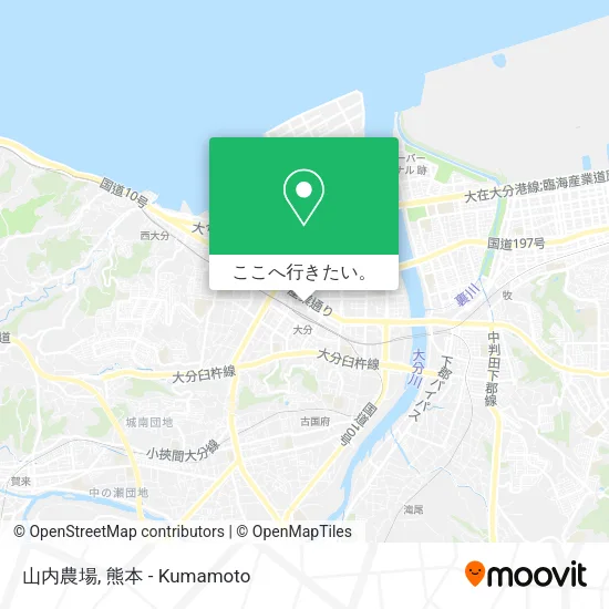 山内農場地図