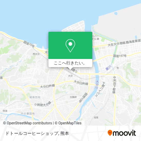 ドトールコーヒーショップ地図