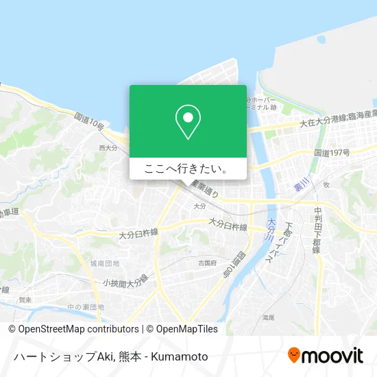 ハートショップAki地図