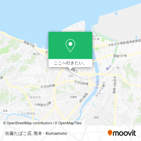 佐藤たばこ店地図