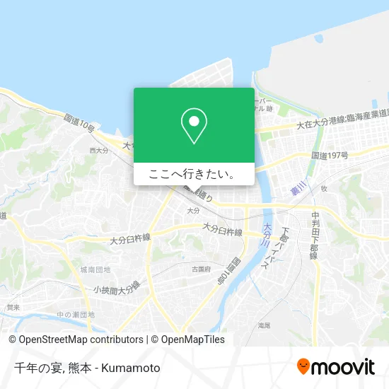 千年の宴地図