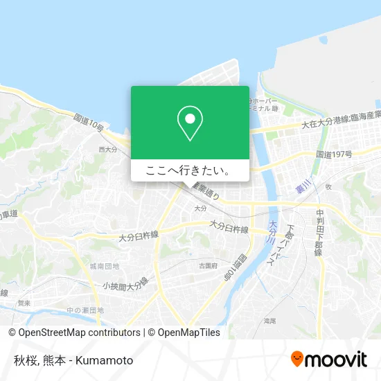 秋桜地図