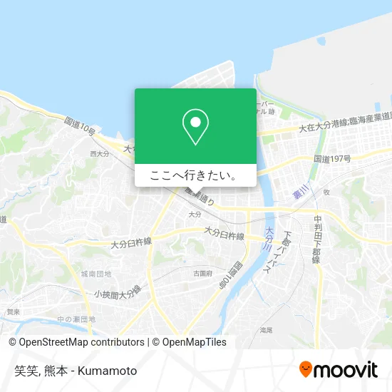 笑笑地図