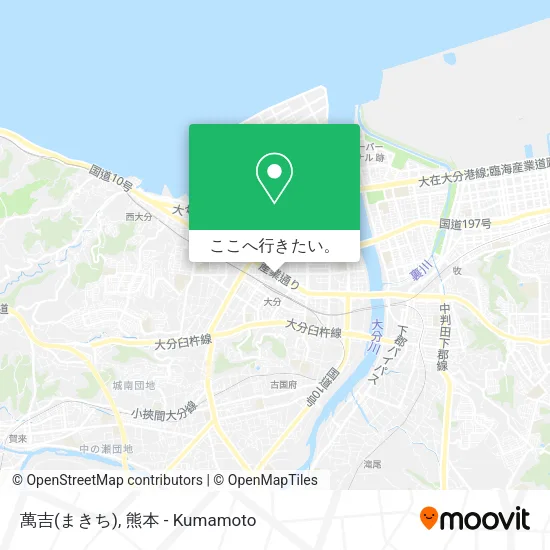 萬吉(まきち)地図