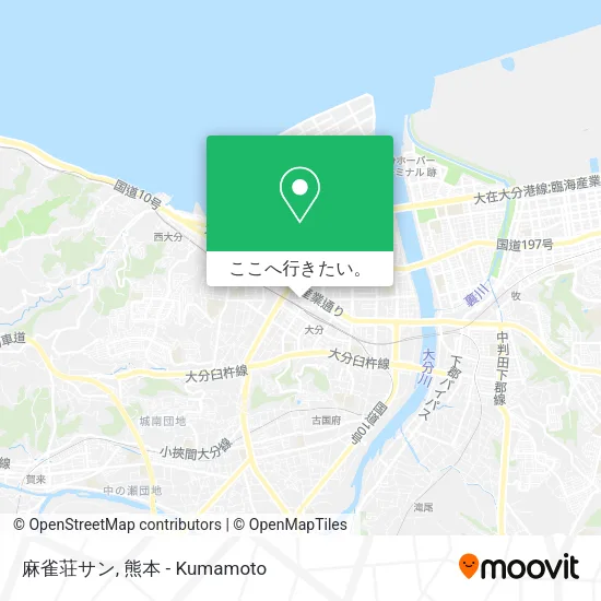 麻雀荘サン地図