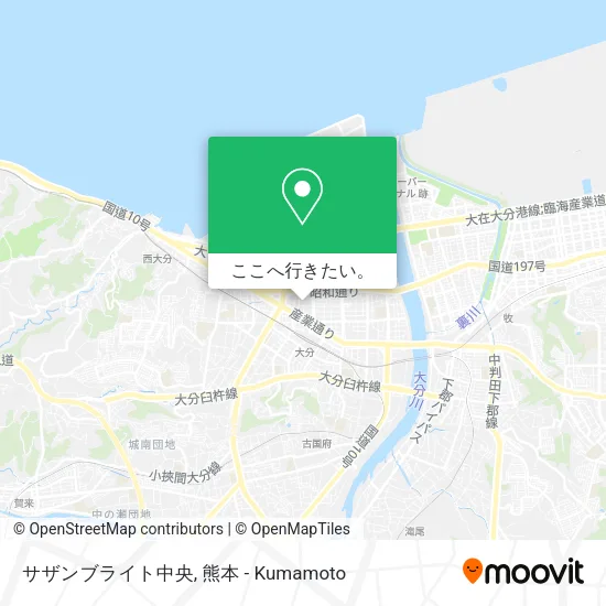 サザンブライト中央地図