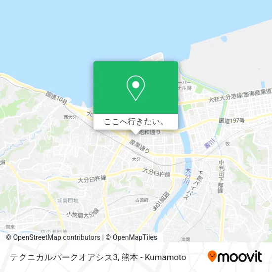 テクニカルパークオアシス3地図