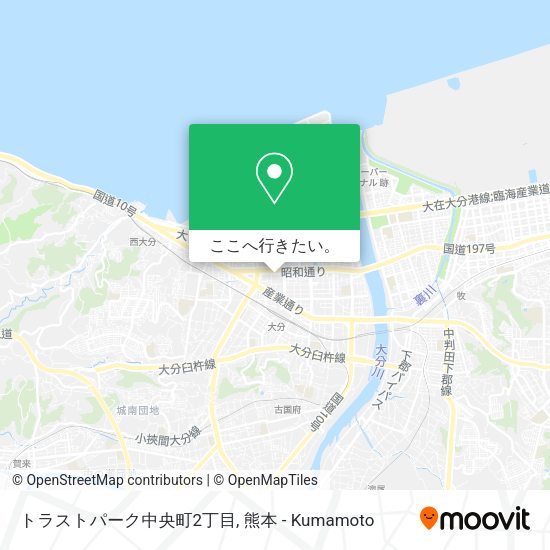 トラストパーク中央町2丁目地図