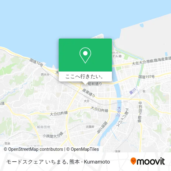 モードスクェア いちまる地図